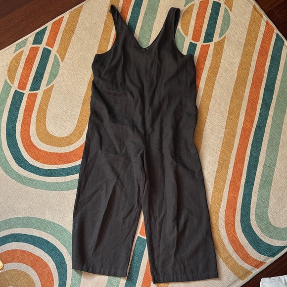 Charcoal gray Jumpsuit w/pockets - Picture 1 of 5